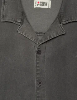 DP Loose SS Denim Shirt - Kortærmede