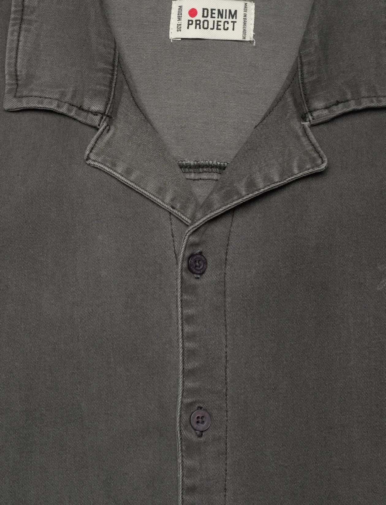 DP Loose SS Denim Shirt - Kortærmede