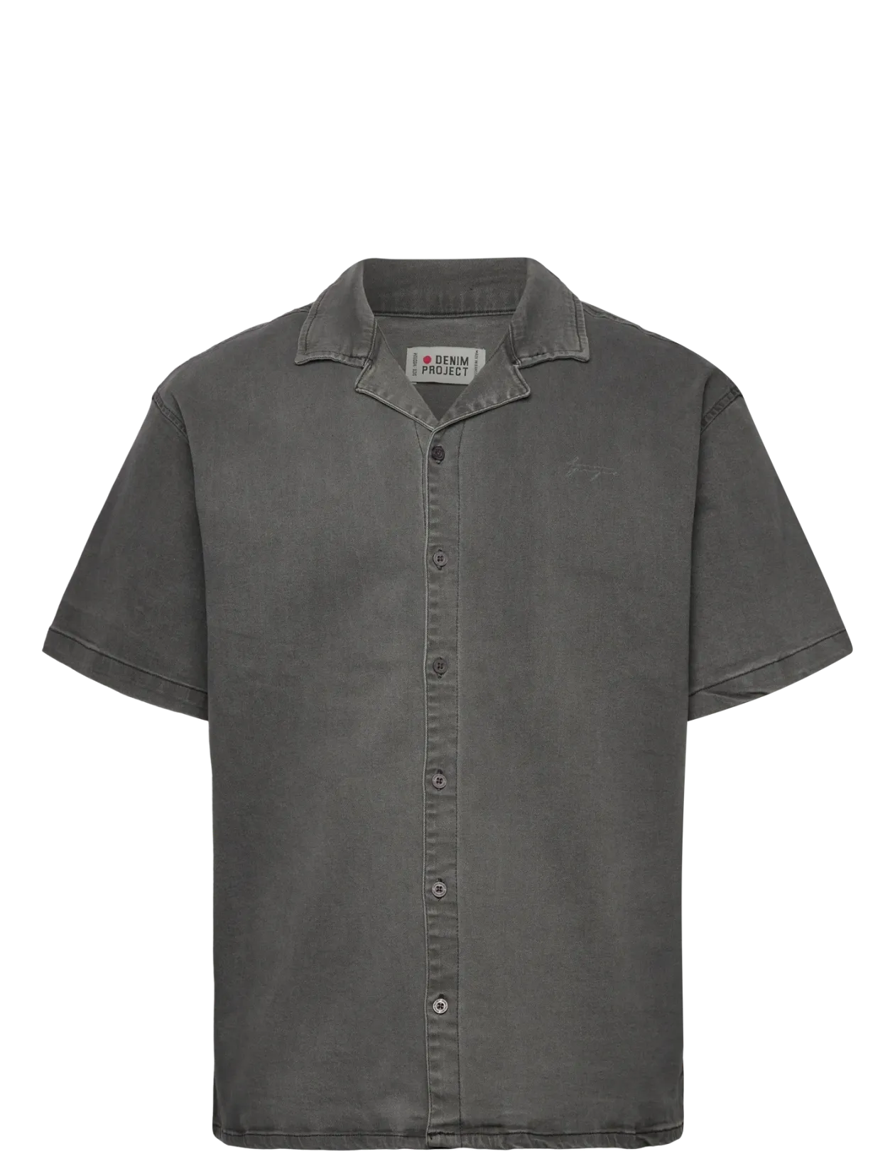 DP Loose SS Denim Shirt - Kortærmede