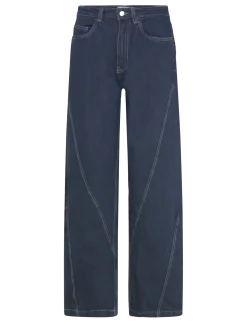 DP WMid Rise Loose Seam Jeans - Brede jeans