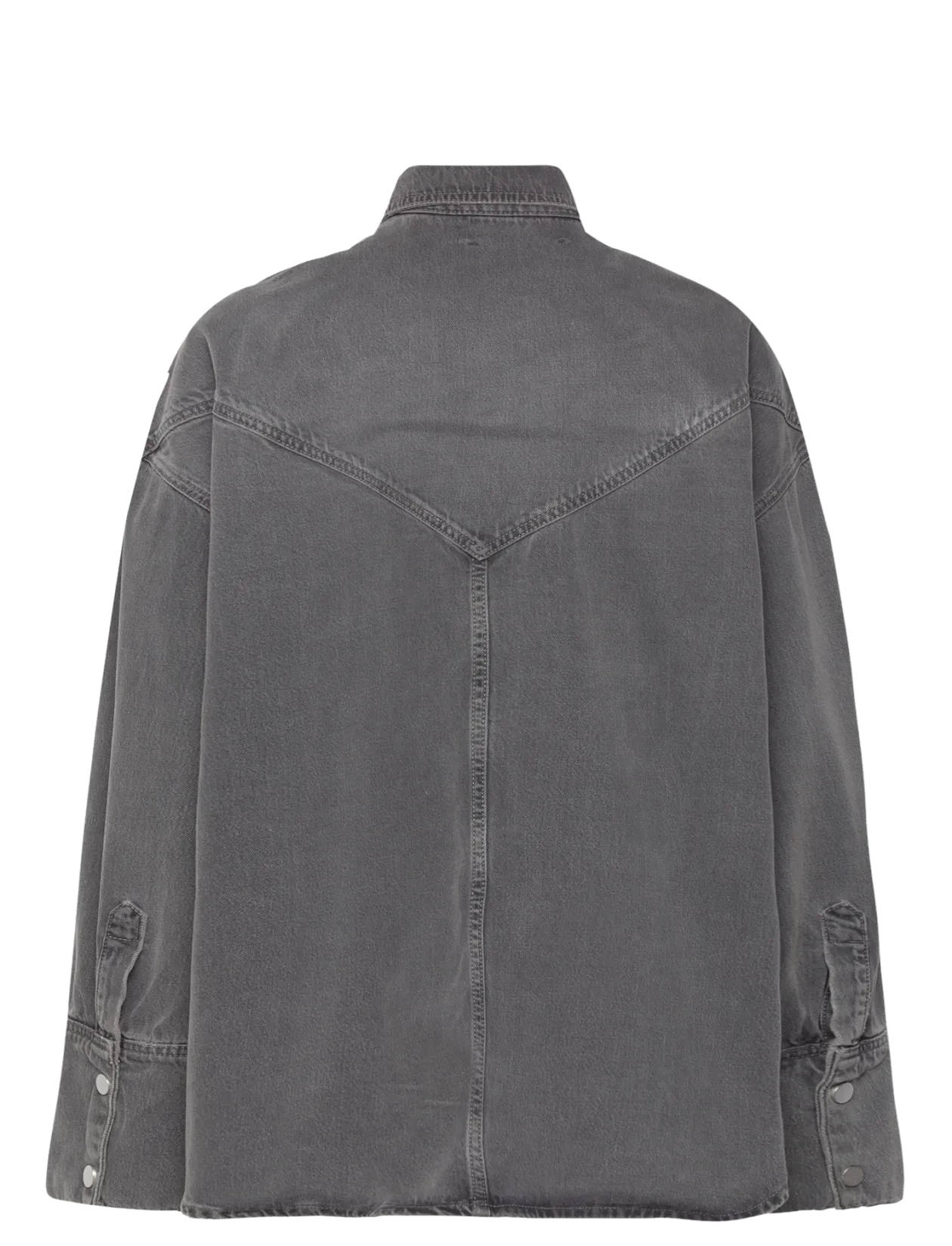 DRAPY DENIM SHIRT - Overshirts