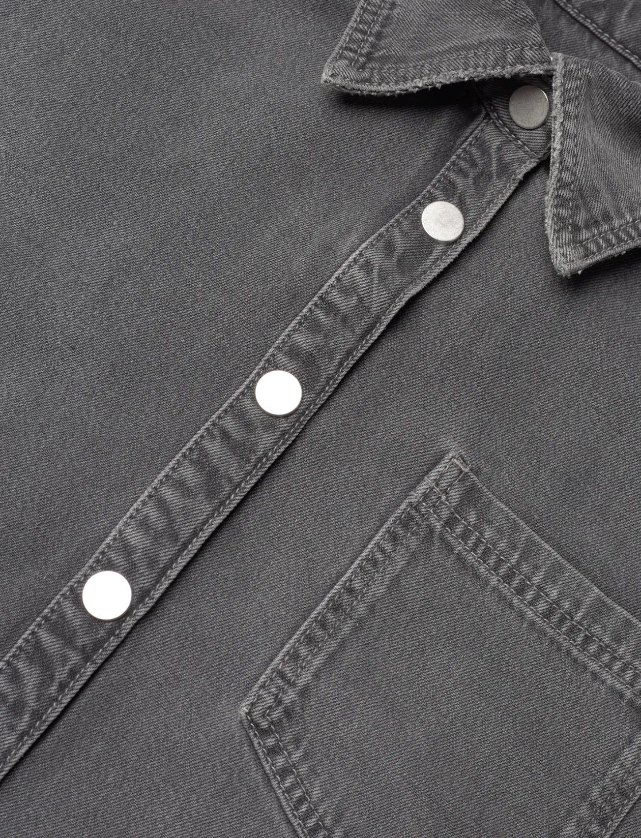 DRAPY DENIM SHIRT - Overshirts