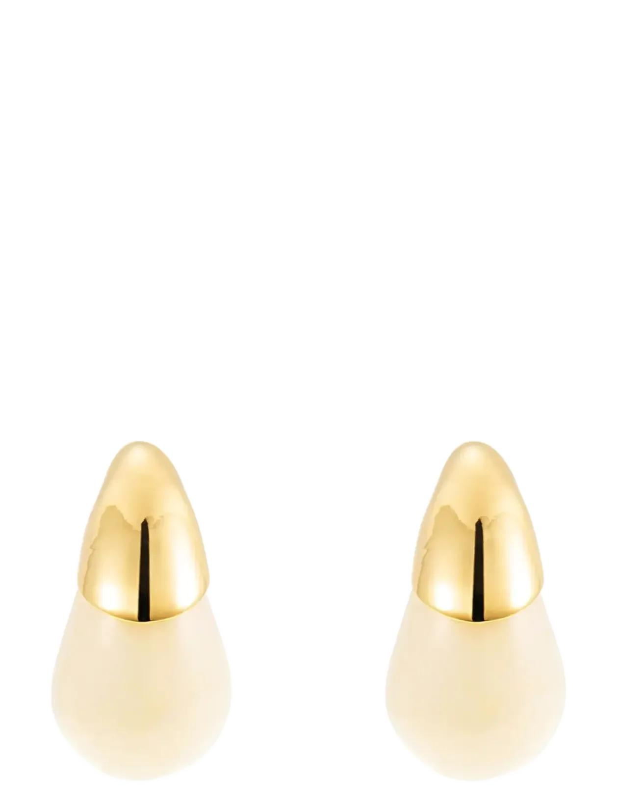 Drop resin earring - Vedhæng øreringe