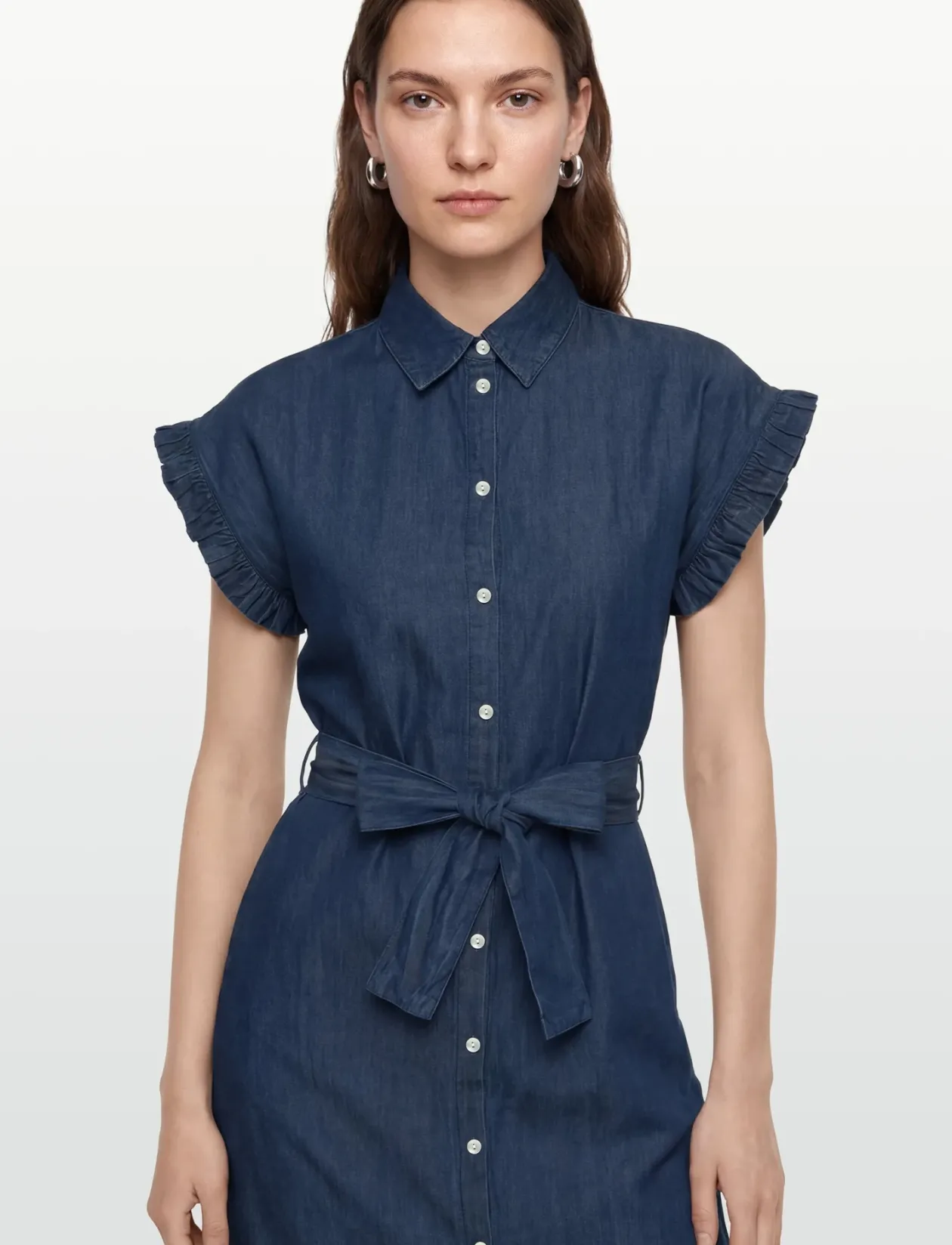 DSDarlene Frill Midi Dress - Midi kjoler