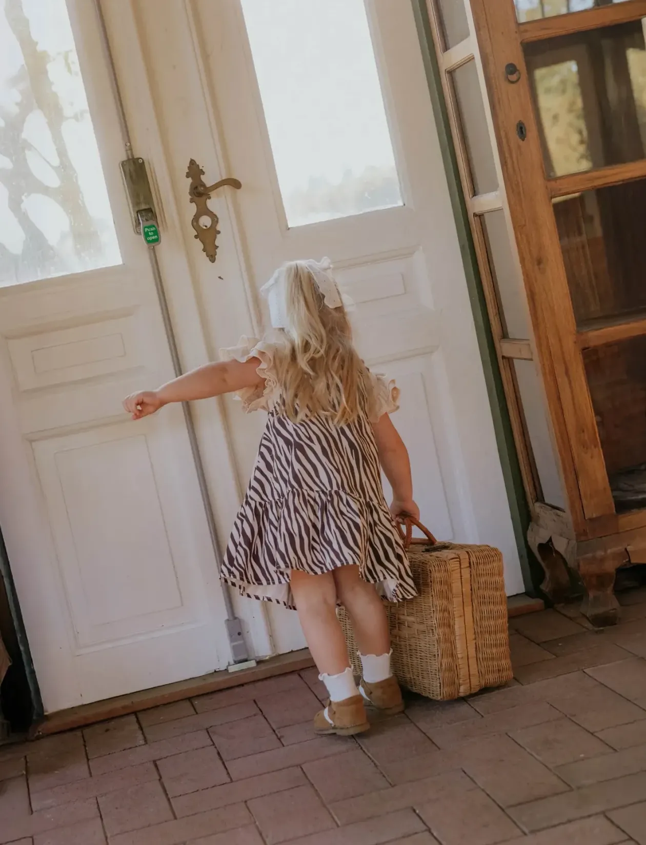 DUNA ZEBRA SPENCER DRESS - Overallkjoler