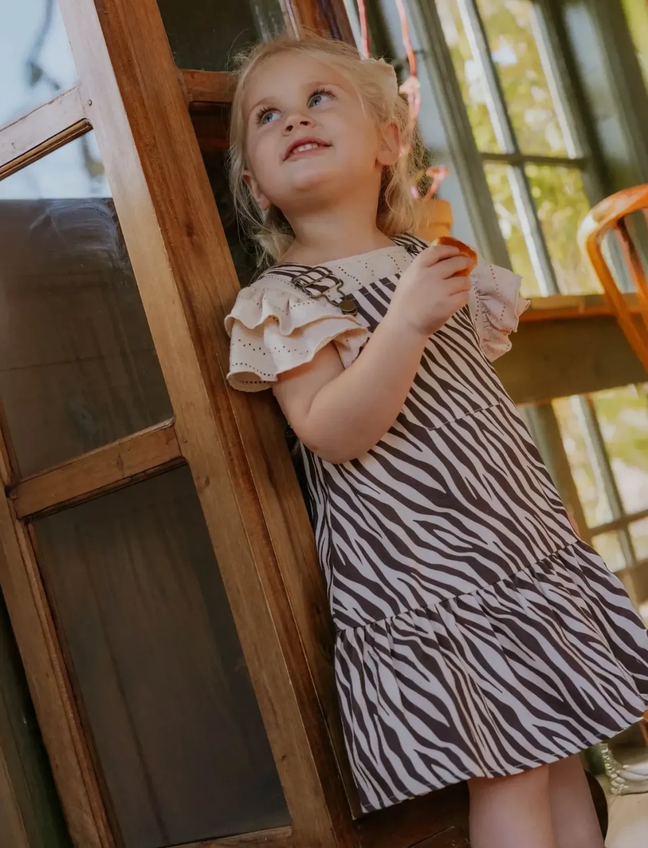 DUNA ZEBRA SPENCER DRESS - Overallkjoler