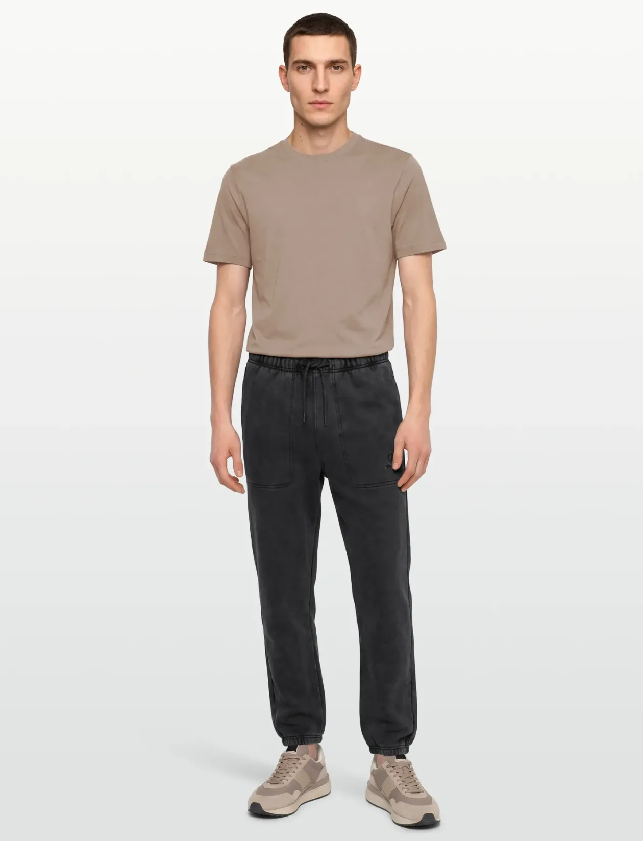 Elastic Cuff Pants - Sweatpants