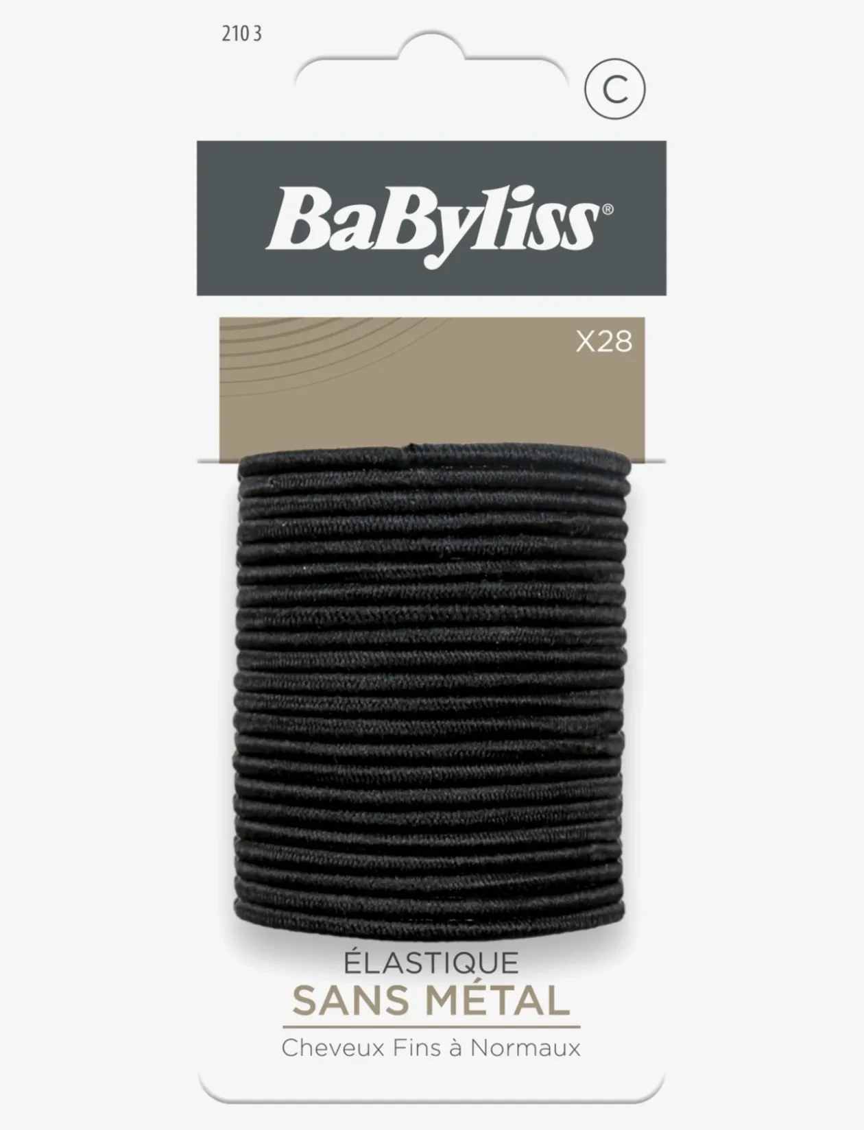 Elastics Black 28 pcs - Scrunchies