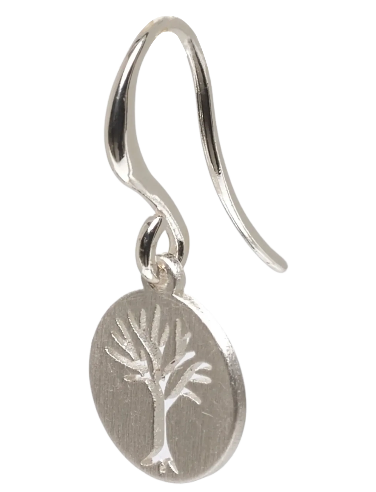 ELIN coin earrings silver-plated - Vedhæng øreringe
