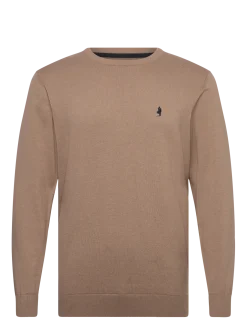 ELLISON REG CW COT MCS M KNIT - Rund hals
