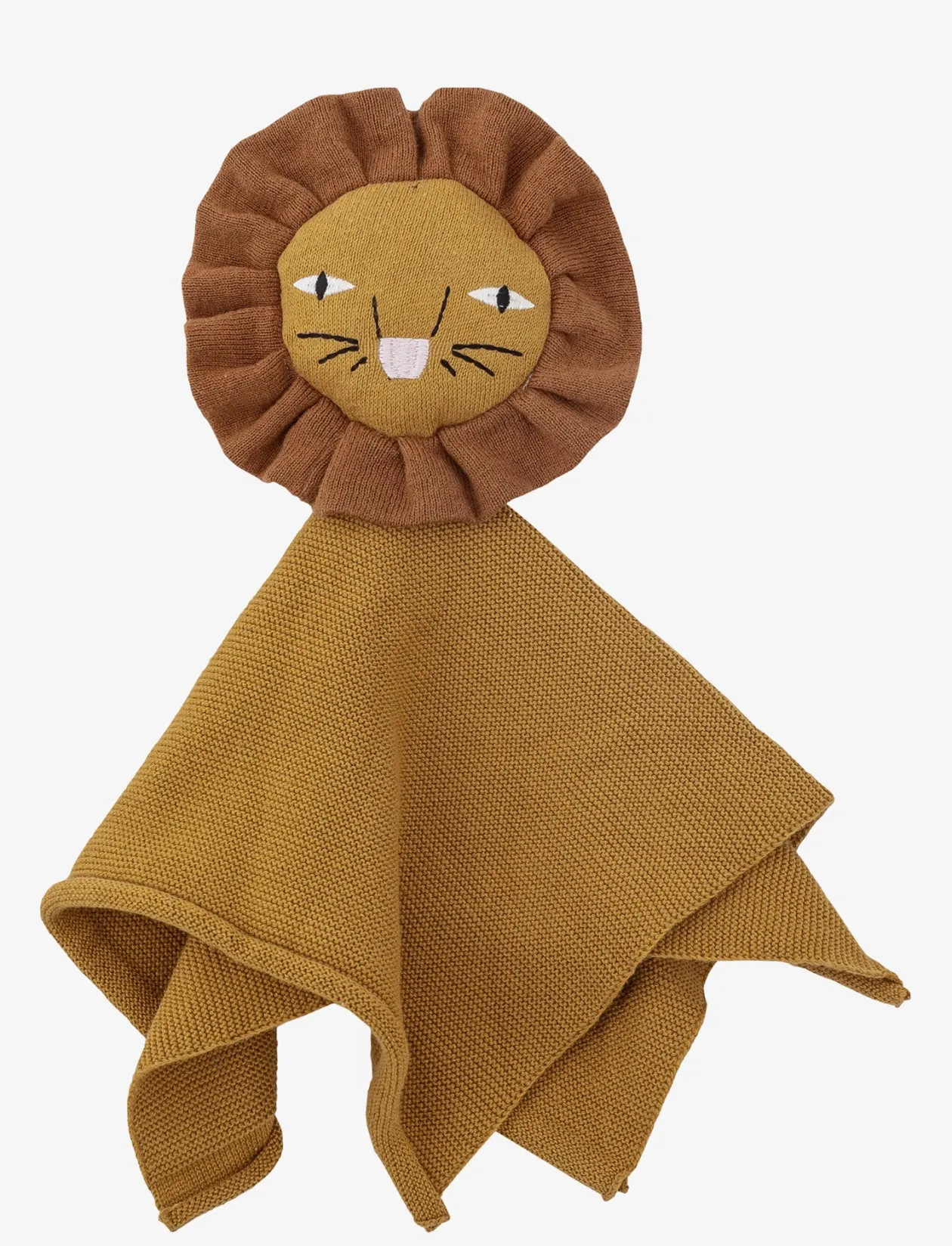 Elvin Comfort Blanket, Brown, Cotton - Nusseklude