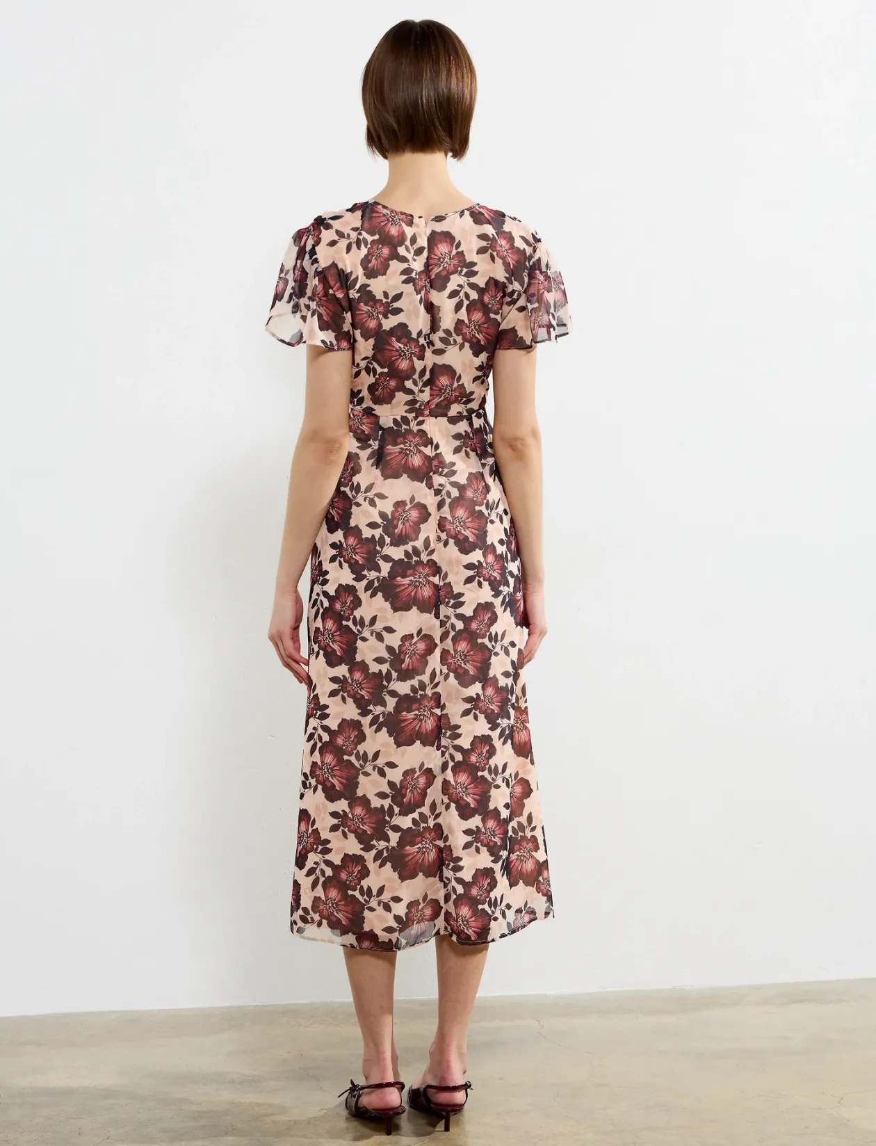 ELYSE S/S TEA DRESS - Midi kjoler