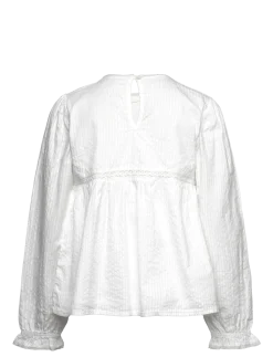 Embroidered details blouse - Bluser & Tunikaer