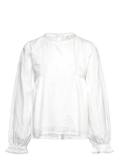 Embroidered details blouse - Bluser & Tunikaer