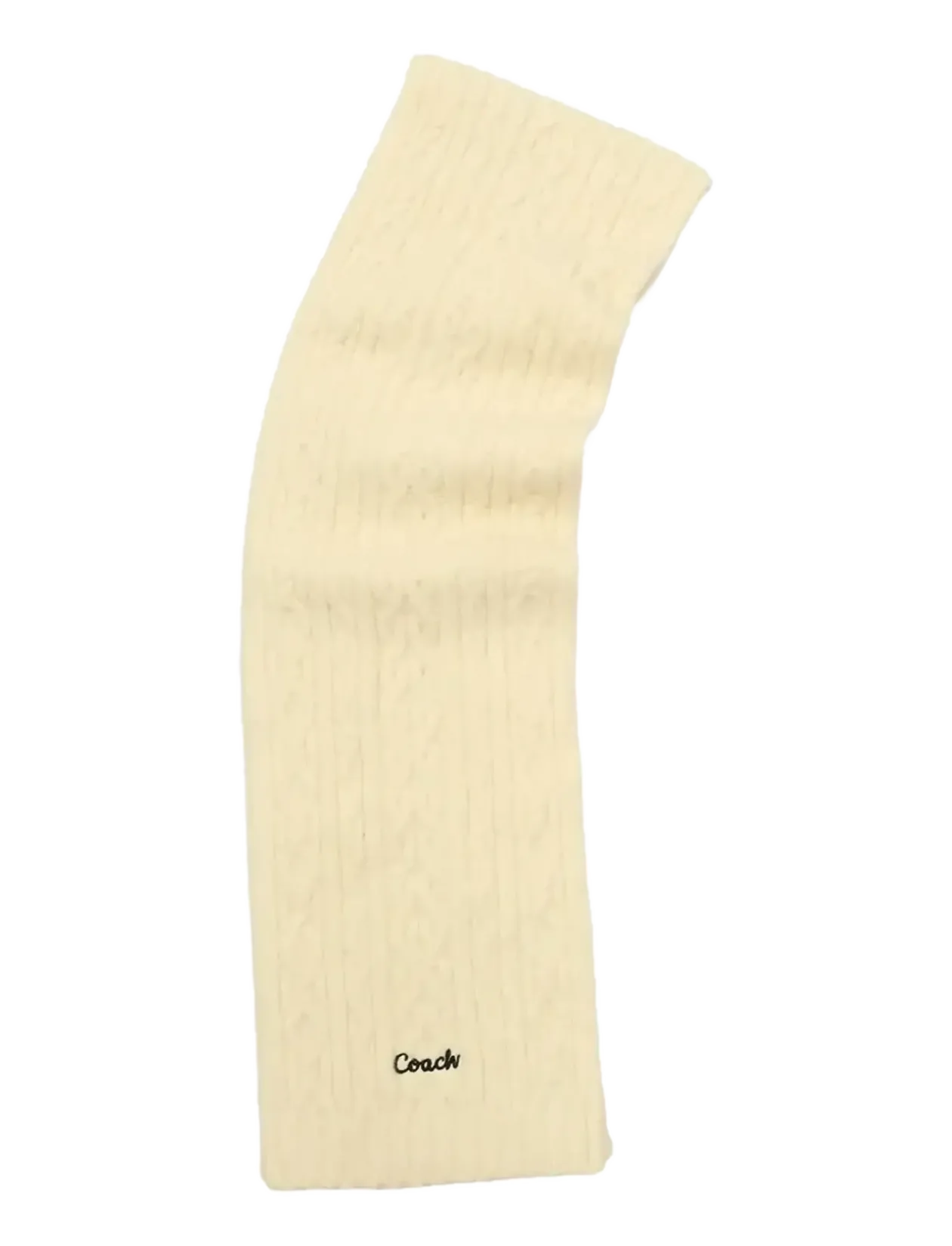 EMBROIDRED CABLE KNIT MUFFLER - Halstørklæder