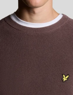 Engineered Rib Crew Neck - Rund hals