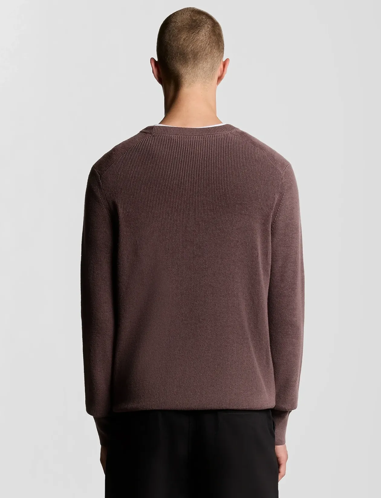 Engineered Rib Crew Neck - Rund hals