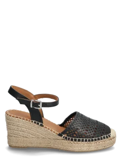 Espadrilles - Kilehæl