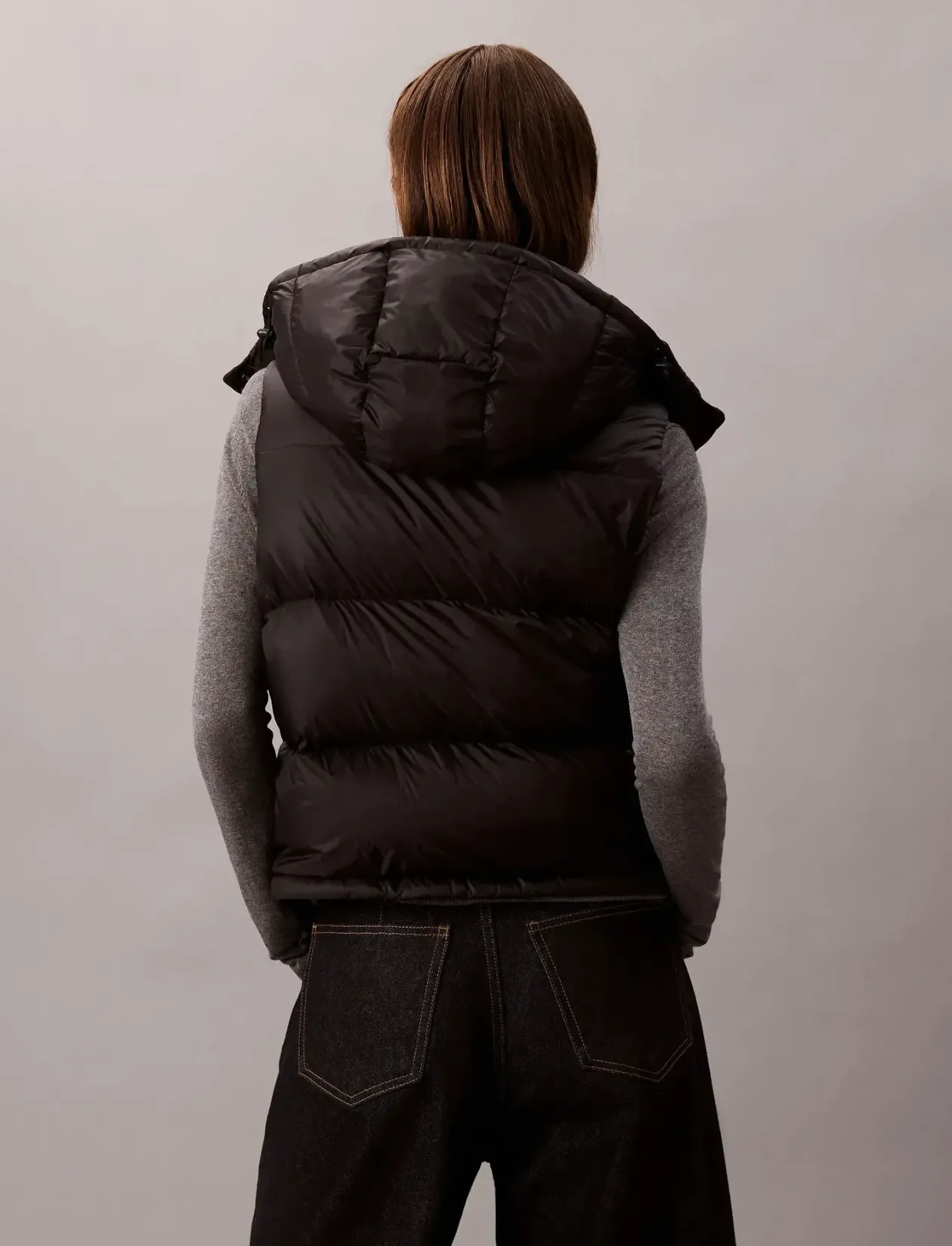 ESSENTIAL MIDWEIGHT PUFFER VEST - Vatterede veste