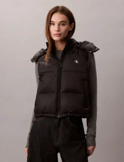 ESSENTIAL MIDWEIGHT PUFFER VEST - Vatterede veste