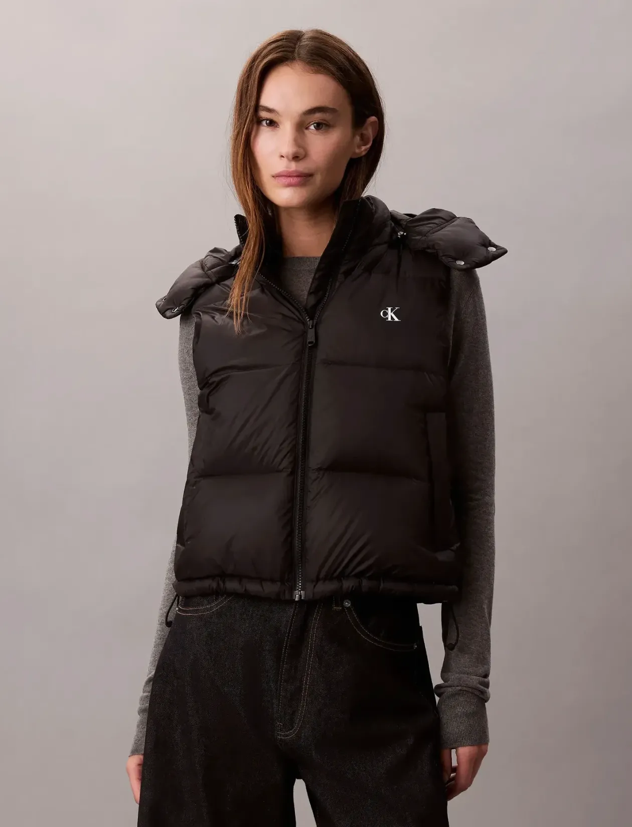 ESSENTIAL MIDWEIGHT PUFFER VEST - Vatterede veste