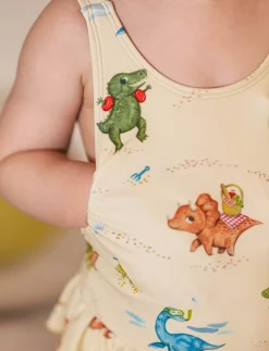 Eva – Badedragt 1-2 år – Dino Beach - Badedragter