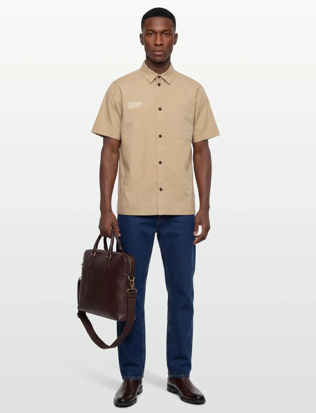 Evan shirt SS - Kortærmede