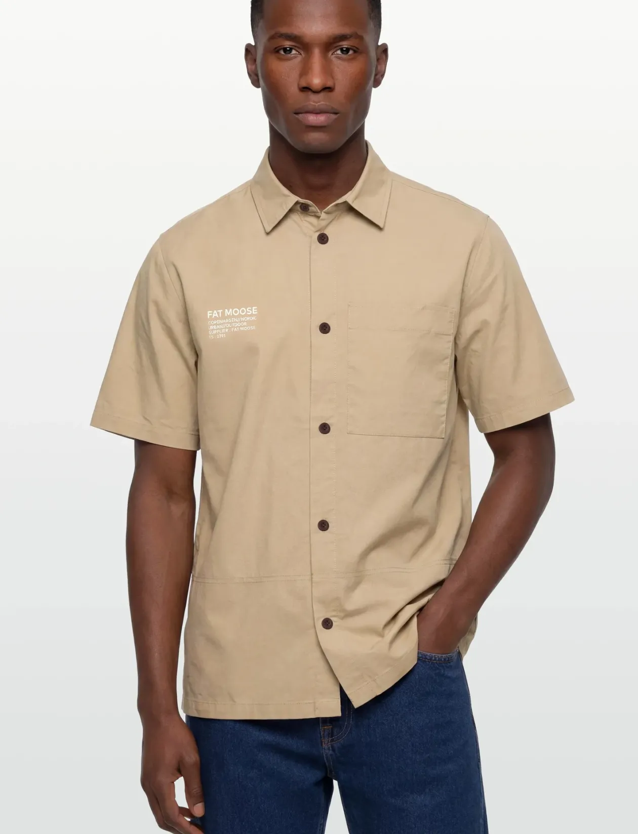 Evan shirt SS - Kortærmede