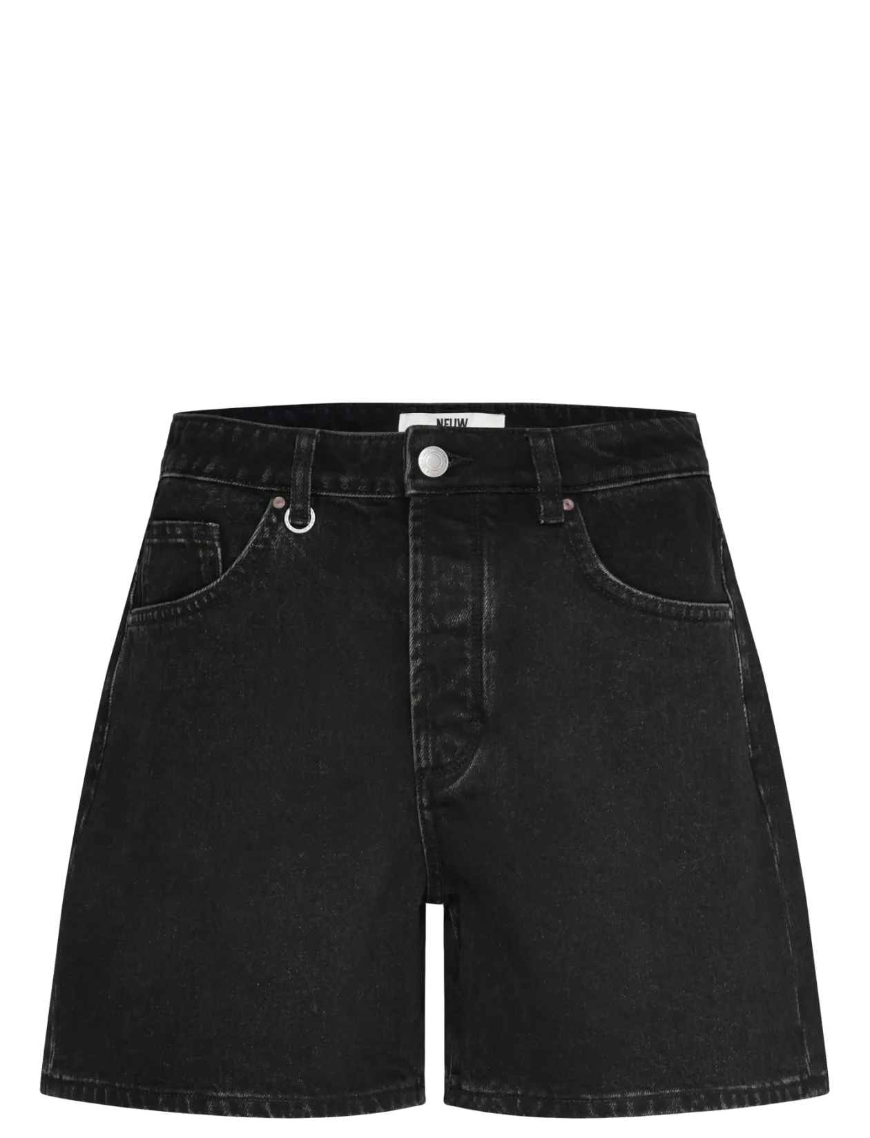 EVA SHORT CONTEMPT BLACK - Denim shorts