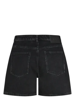 EVA SHORT CONTEMPT BLACK - Denim shorts