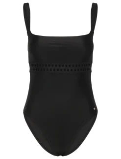 EYELET SWIMSUIT - Badedragter
