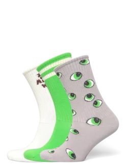 Eyes 3-pack socks - Børn