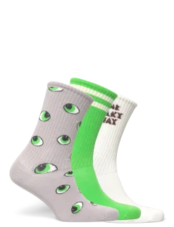 Eyes 3-pack socks - Børn