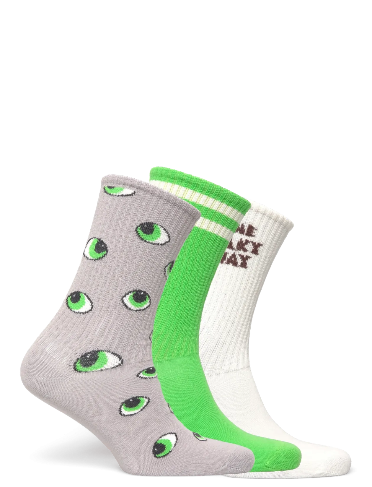 Eyes 3-pack socks - Børn