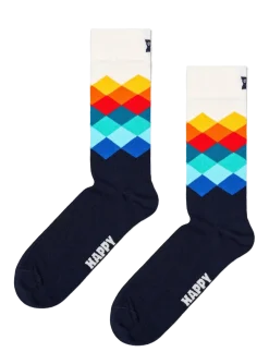 Faded Diamond Sock - Sokker