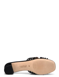 Fay Suede & Leather Multistrap Sandal - Mules med hæle