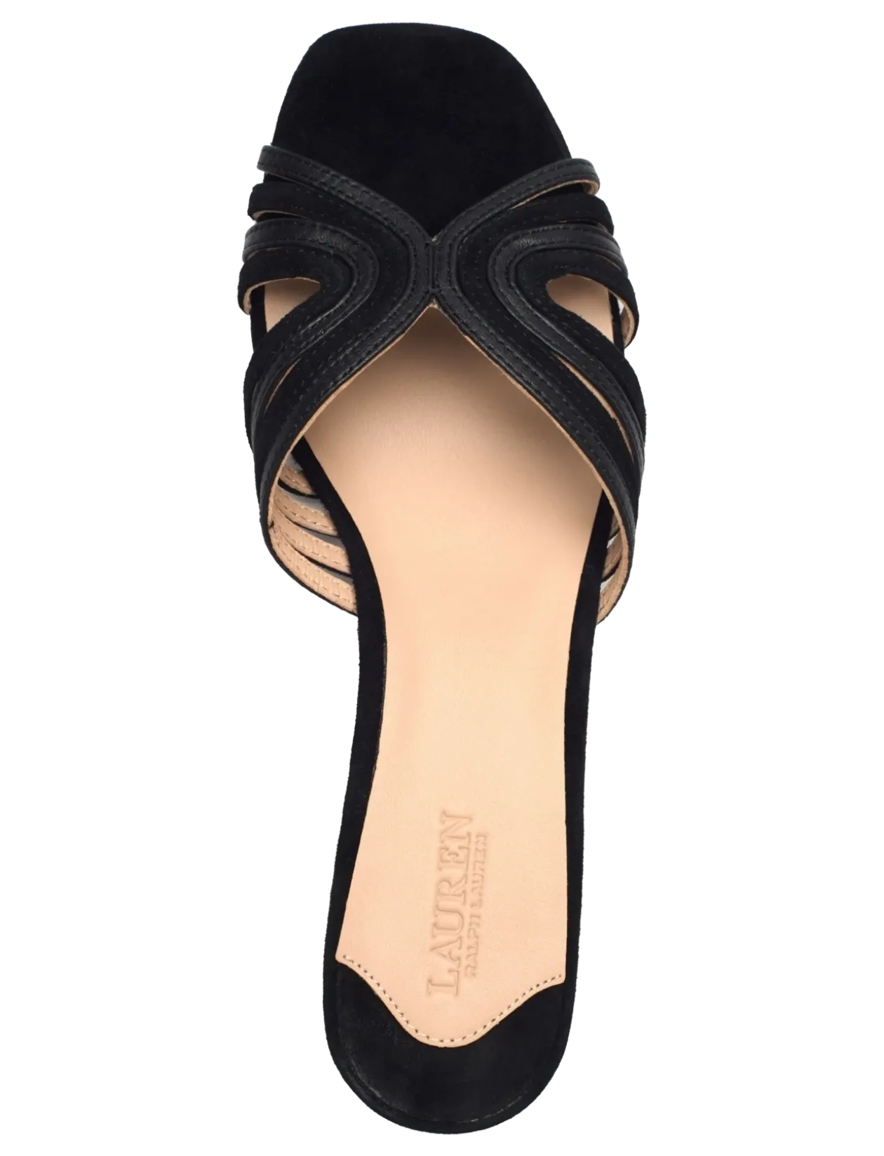 Fay Suede & Leather Multistrap Sandal - Mules med hæle