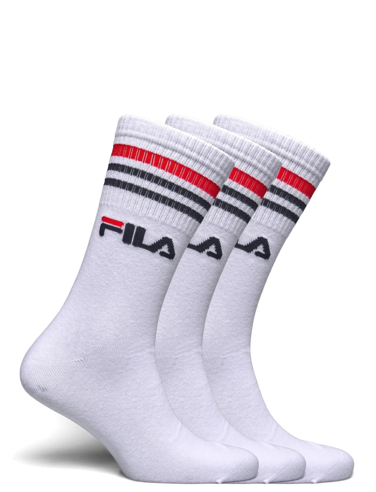 FILA 3pk Lifestyle stripes socks - Strømper