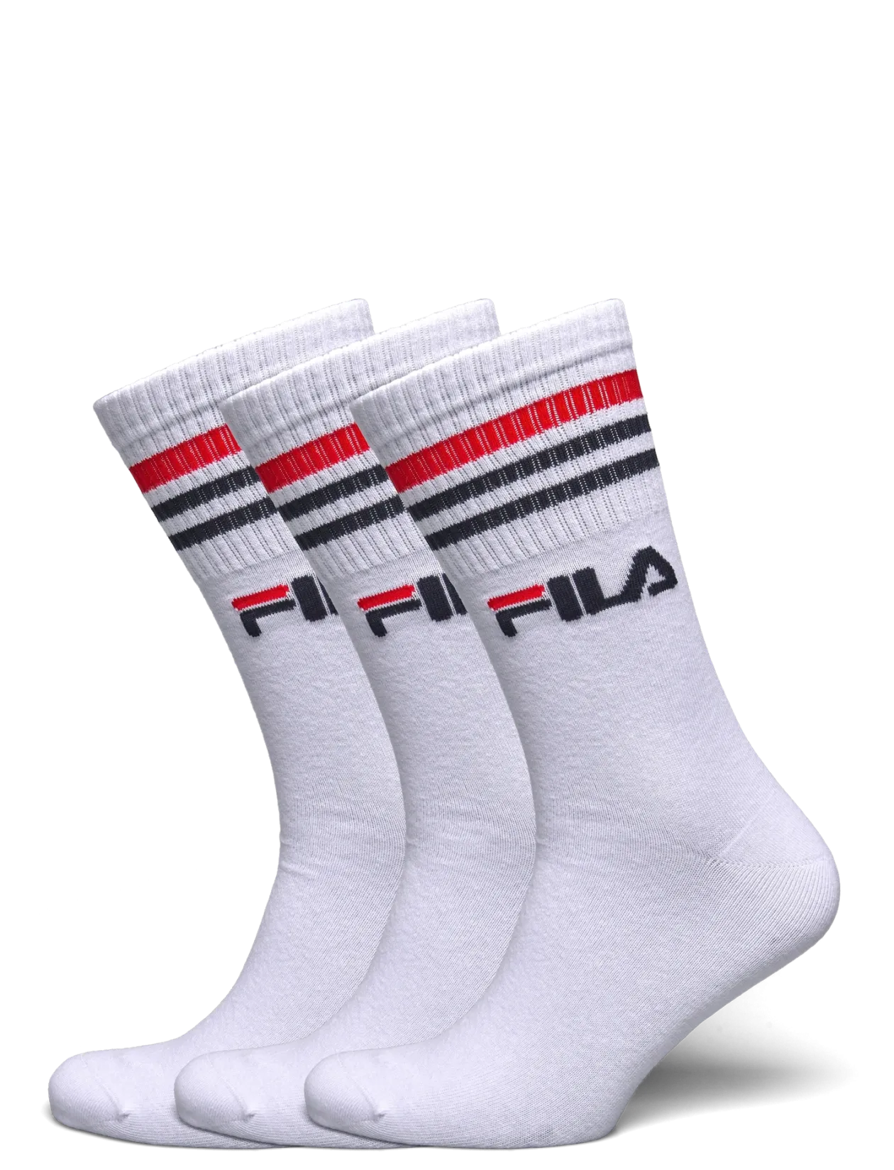 FILA 3pk Lifestyle stripes socks - Strømper