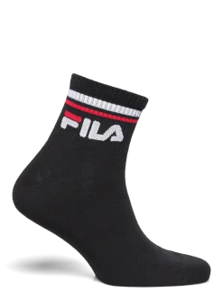 Fila 3pk Quarter Stripe Socks - Strømper