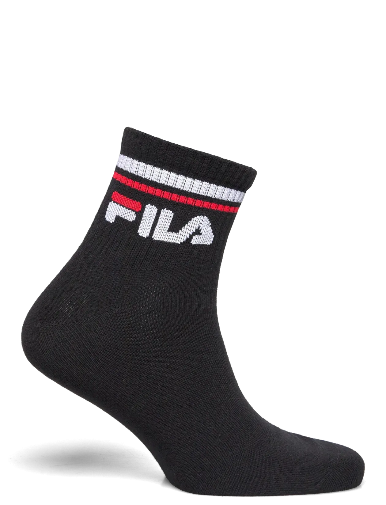 Fila 3pk Quarter Stripe Socks - Strømper