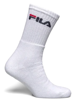 FILA 3pk Tennis Crew Logo Terry Soc - Strømper