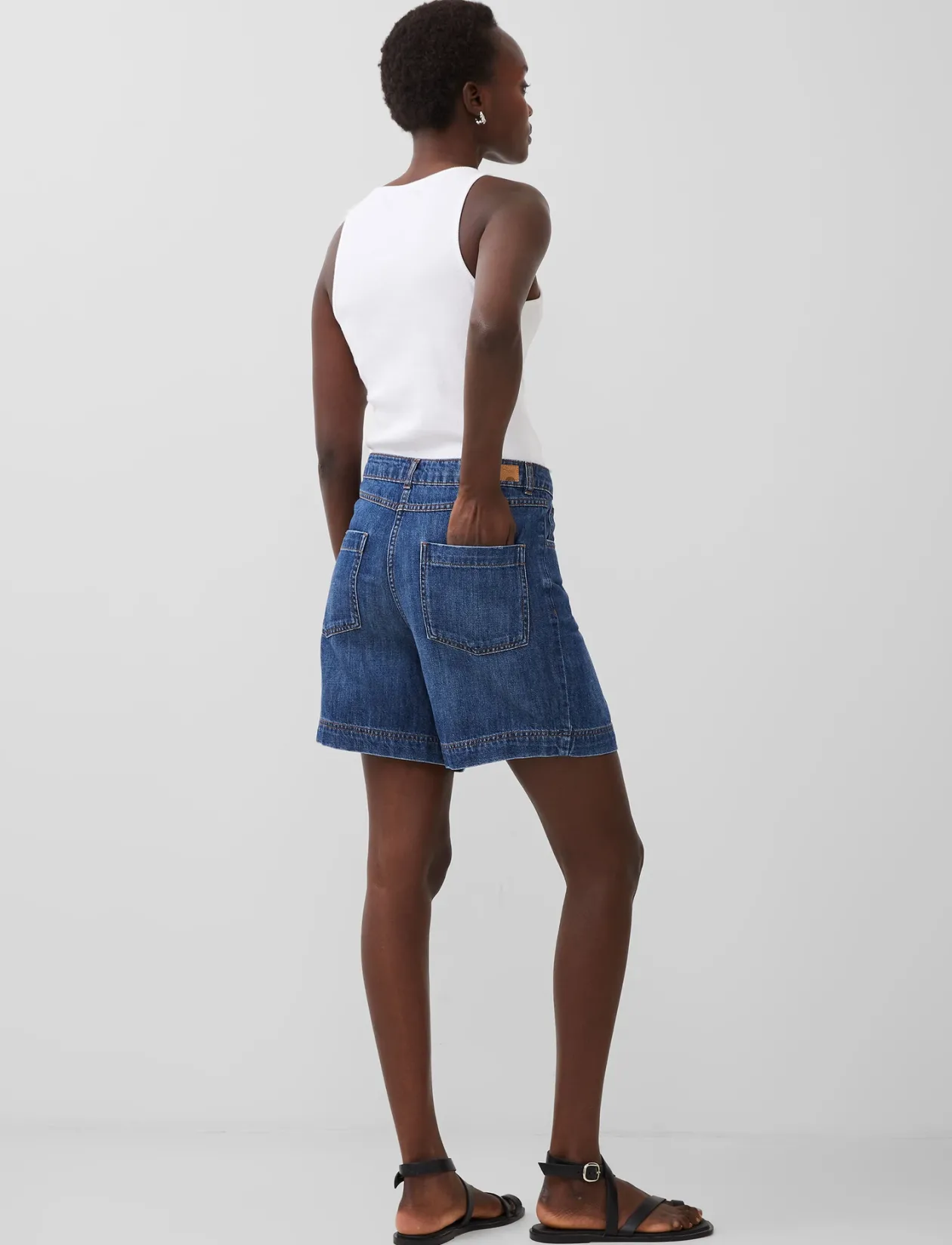 FINLEY DENIM SHORT - Denimshorts