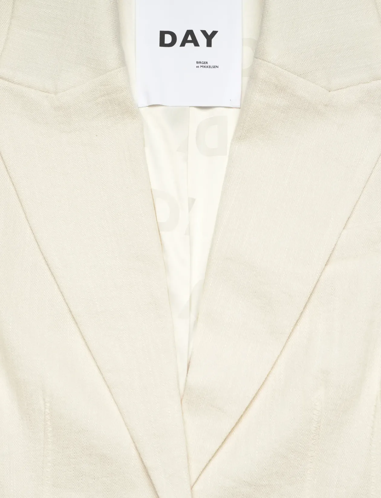 Fiona - Contrast Linen - Enkeltradede blazere