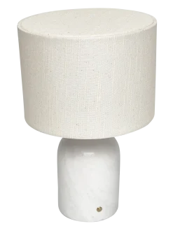 Flair Mini Table Lamp white marble base - Bordlamper
