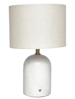 Flair Mini Table Lamp white marble base - Bordlamper
