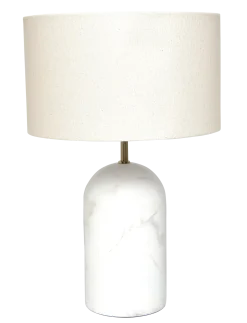 Flair Table lamp white Marble - Bordlamper