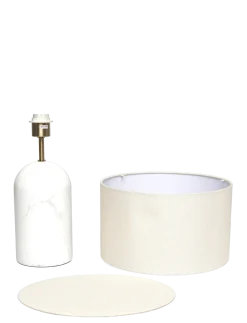 Flair Table lamp white Marble - Bordlamper