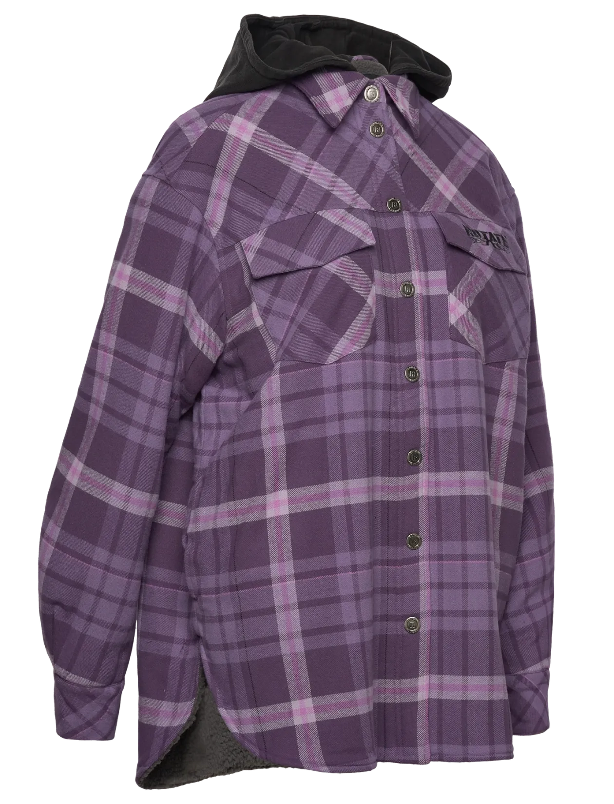 Flannel Oversized Shirt - Overshirts
