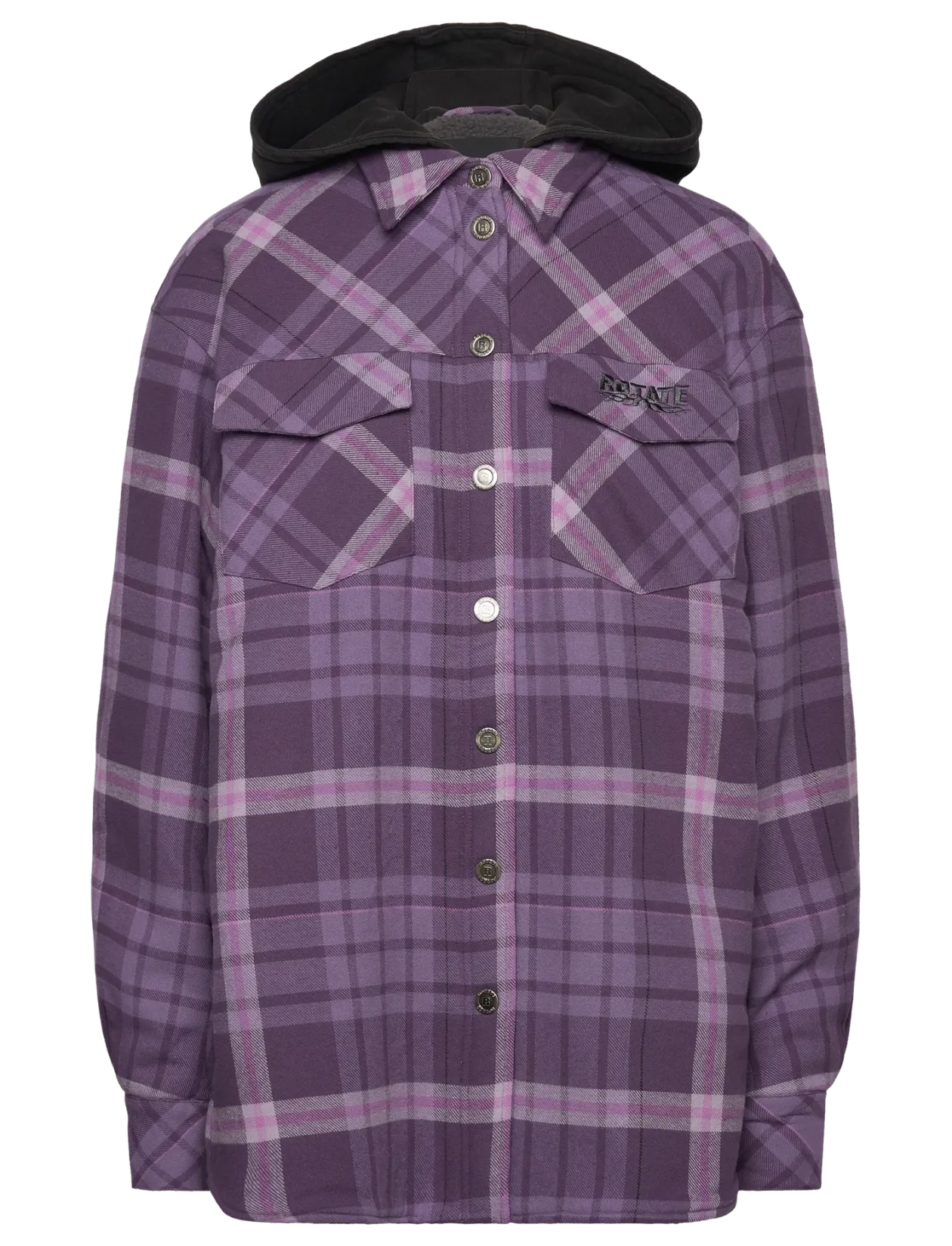 Flannel Oversized Shirt - Overshirts